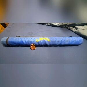 Vintage 1990 Camel Cash 6-pack Insulated Cooler & Flip-Top Lighter